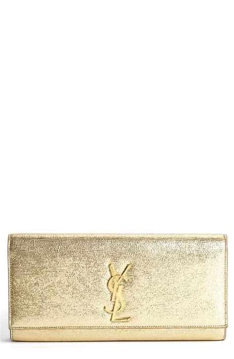 ysl clutch with gold chain|ysl clutch nordstrom.